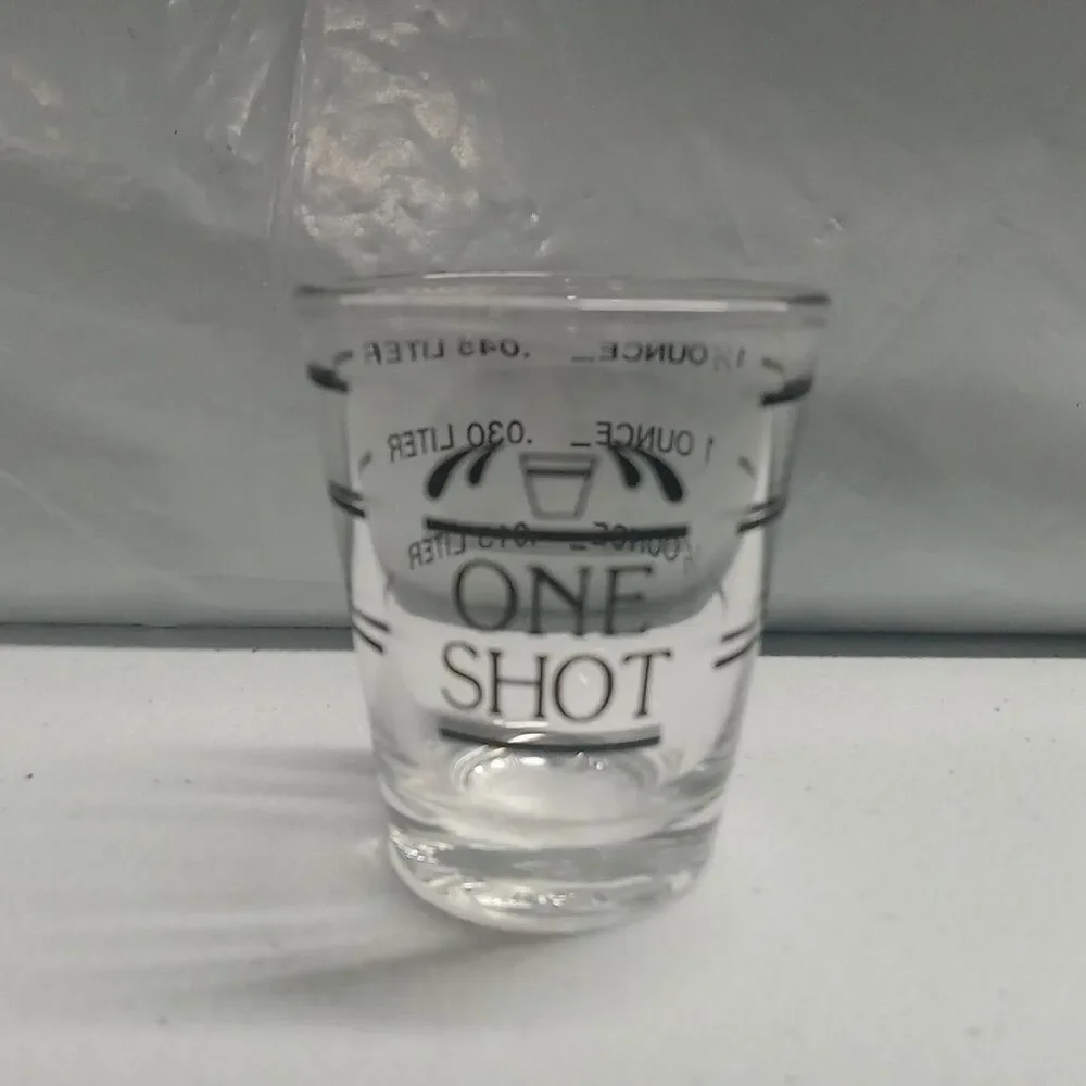 ONE SHOT Retro Measuring Shot Glass Barware
